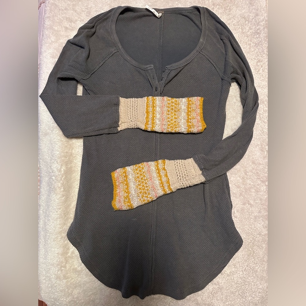 Free people thermal top size m